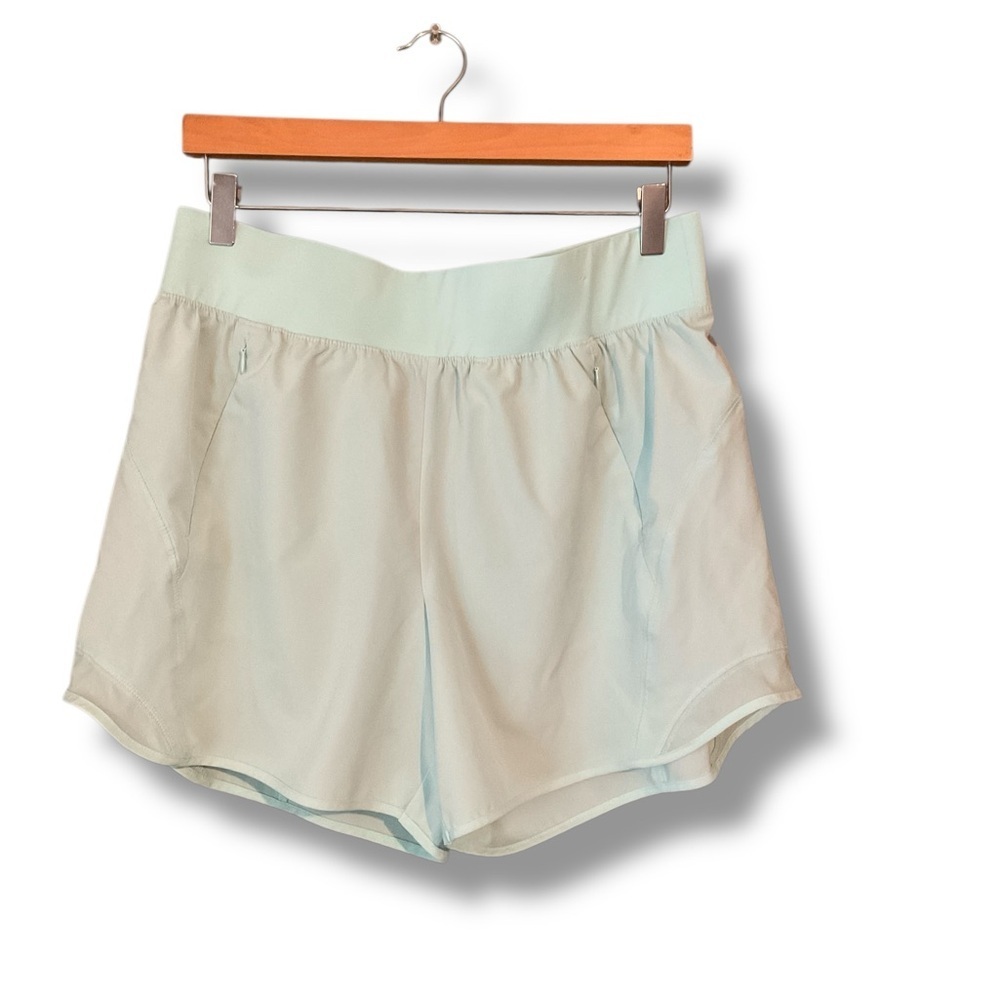 Tek Gear Light Blue Pull On Athletic Running Shorts Size Large
